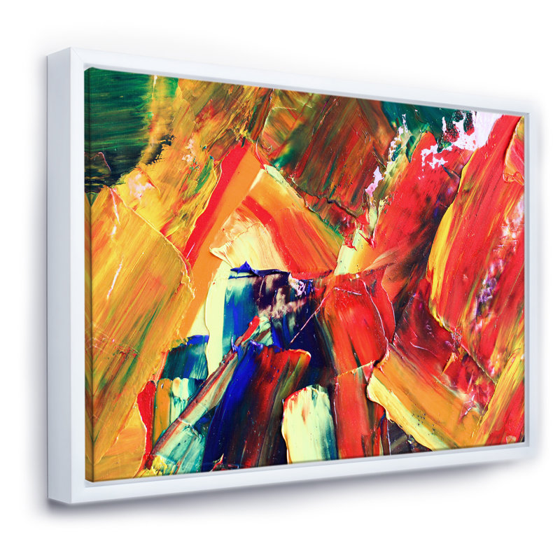 Exploration - reproduction d'art sur toile, Toile blanche encadrée, H 12 po x l 20 po x p 1 po