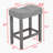 Industrial 5 Piece Dining Table And Chairs Set, Ideal For Living, Dining And Game Rooms, Offering Space Saving And Comfort-817398714-817398718