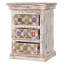 Dakhla 45cm W Solid Wood Bedside Table