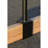 Nicha 15.63'' W Metal Log Rack