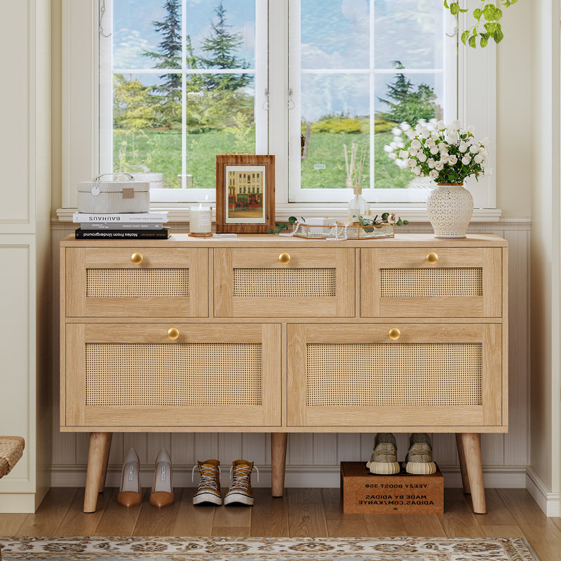 Commode 5 tiroirs 43,3 po pour chambre