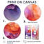 Vibrant Swirls - Modern Canvas Prints 2 Panels-1625044822-1625044823-1625044846