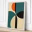 Geometric Balance Mid-Century - Wrapped Canvas-131762187-131762184