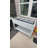 43.33"W Resin Raised Garden Bed With Wheels(Black)-197529101