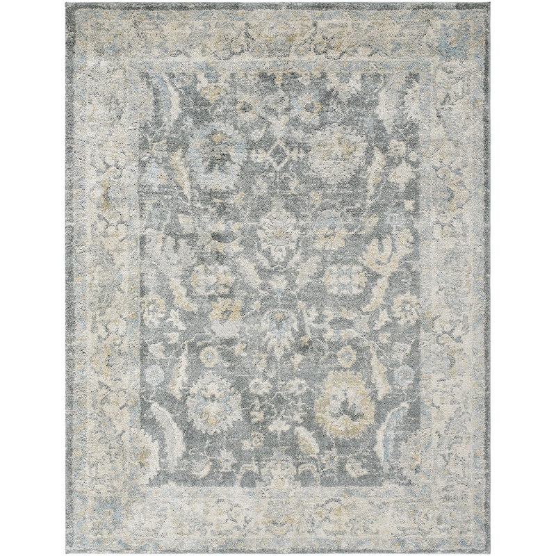 Tapis traditionnel tissé à la machine Amaurion, Rectangle 10 pi x 14 pi