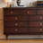 Walnut Solid Wood Accent Cabinet