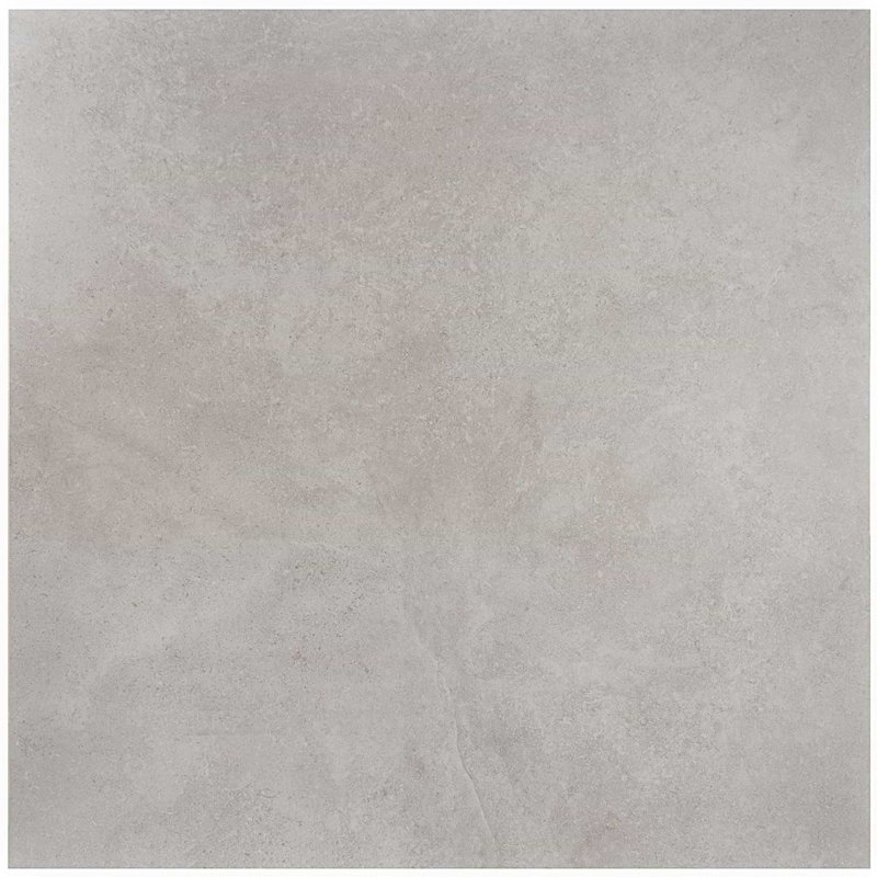 New Rock 48x48 Matte Porcelain Tile, Fumo Light Gray