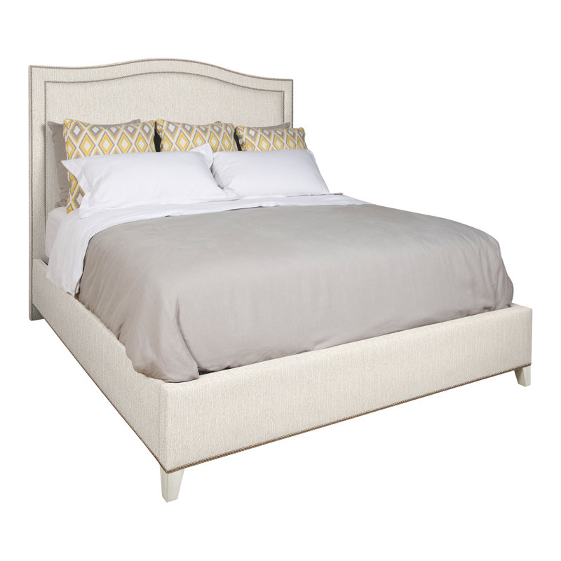 Caroline/Casey Upholstered Bed, Instant Parchment, Yes, Navajo