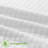 King Size Memory Foam Mattress Topper Cover With Zipper, Rayon From Bamboo Jacquard And 3D Mesh Fabric Backing, Removable And Washable, With Straps,(White)