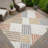 Machine Washable Indoor/Outdoor Chantille ACN2339 Geometric Rug-1124627817