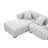 138.97" Wide Velvet Modular Sectional Sofa-2126472738-2126472737