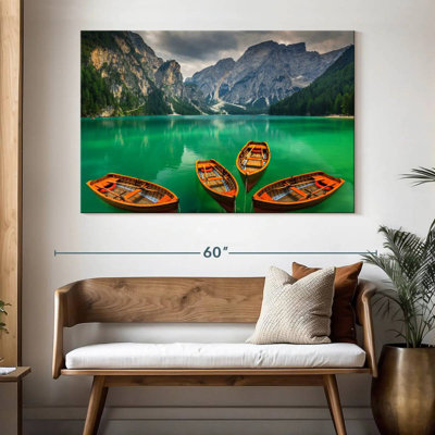 Mehar Boats At Braies Lake