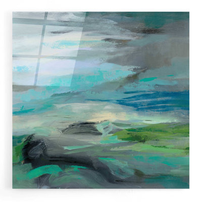 Volcano Edge by Silvia Vassileva - Unframed Painting