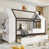 Blanc antique / Espresso sélectionné