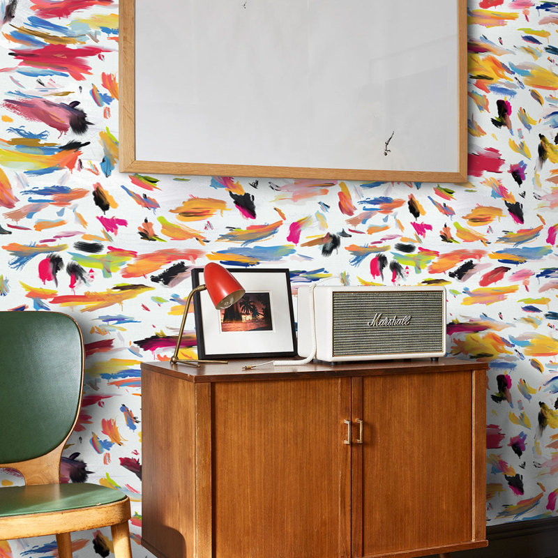 Arnes Brushstroke Print wallpaper