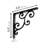 Jeffersonville Rustic Shelf Bracket-477598156