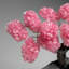 Custom - Genuine Rose Quartz Clustered Gemstone Tree On Rose Quartz Matrix (Unconditional Love Tree)