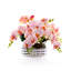 Pink Faux Orchids Center Piece Arrangement