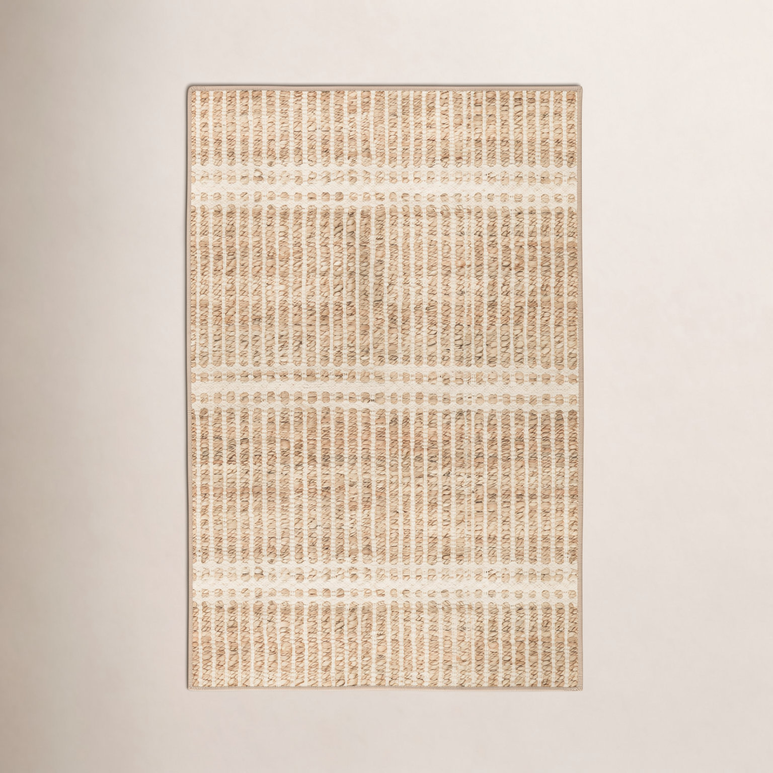 Dash and Albert Rugs Arbor Natural Machine Printed Washable Rug ...