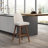 Cesley Swivel Upholstered Counter Stool with Solid Wood Frame-593038647-593038646-593038645