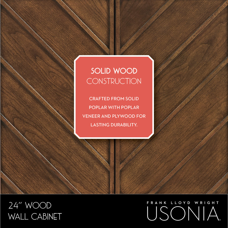 LaRay 24 Wood Wall Cabinet