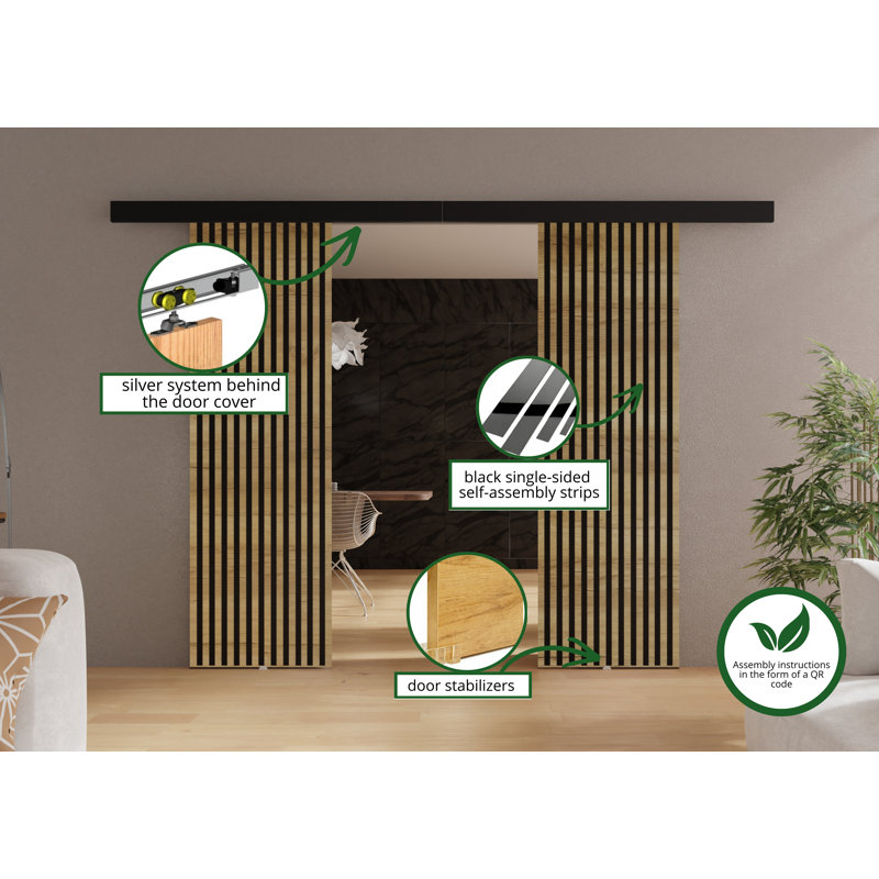 DOOR Belmo 2, Brown, 154cm x 205cm