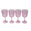 Paisley Plastic Wine Glasses Set of 4-2138088983