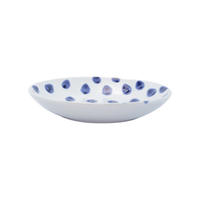 Santorini Handmade Ceramic Pasta Bowl