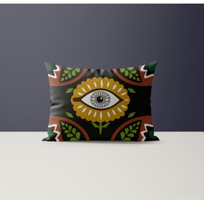 Kris Microsuede Lumbar Throw Pillow