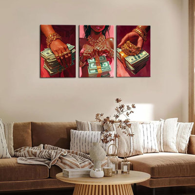 3 Piece Wrapped Canvas Print