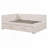 Upholstered L-Shaped Daybed with Pop Up Trundle and USB ports-1769198384