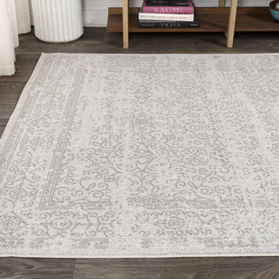 Driffield Filigree Gray/Dark Gray Rug
