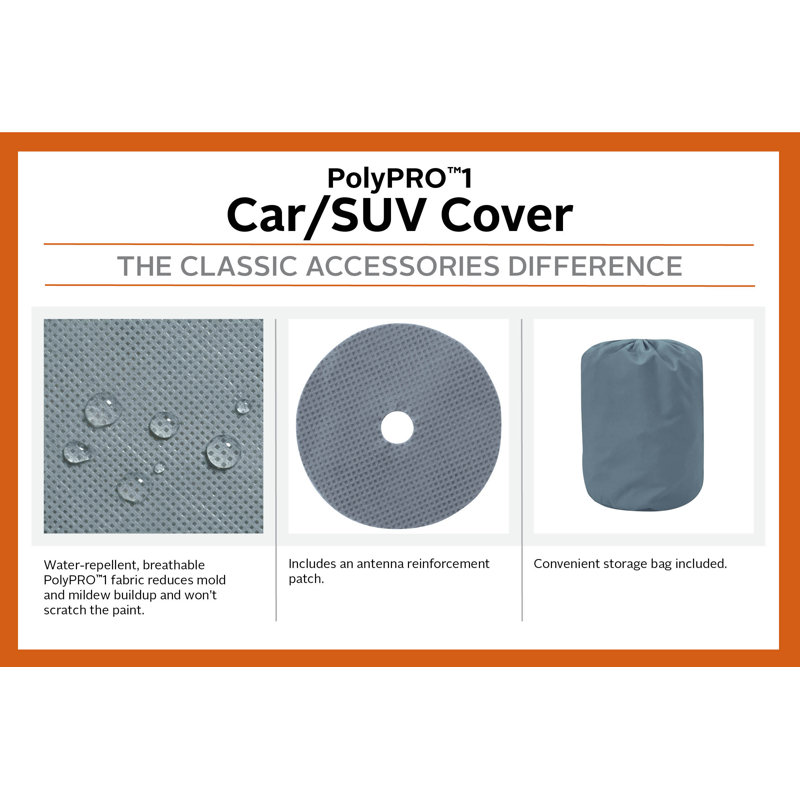 Overdrive Mildew Resistant Automobile Cover By Classic Accessories