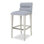 Bexley Upholstered Stool with Solid Wood Frame