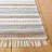 Airell Flat Weave Performance Striped Rug-683099548