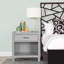 Clara Collection 1 - Drawer Nightstand-582882365