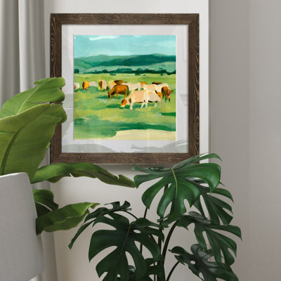 Pastel Fantasy I-reproduction de photo encadrée sur papier
