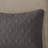3 Piece Bedspread Dark Grey King - Split Corner Pleated, 100% Fill, Microfiber, , Charming Bedroom Accent Pleated Design, Soft Box Sewing, Easy To Clean-116011420-116011424