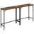 63-Inch Narrow Bar Table, Counter Height Pub Table for Dining Room, Connectable Bar Table with Sturdy Metal Frame