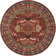 Antiquity Hand-Tufted Red Area Rug