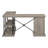 64W Designer L Shaped Desk with Storage