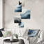 Puccio - Ensemble de 5 reproductions murales de plage
