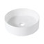 Meuble-lavabo de 30 po avec lavabo en céramique Art White, tiroir silencieux à fermeture en douceur, rayures uniques de la mi-été, base en contreplaqué à bords inclinés à 45 po facile à installer avec hygiène douce et attrayante 2/3