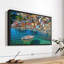 Plage "Impression sur toile Meniera Beach Town"-101455794