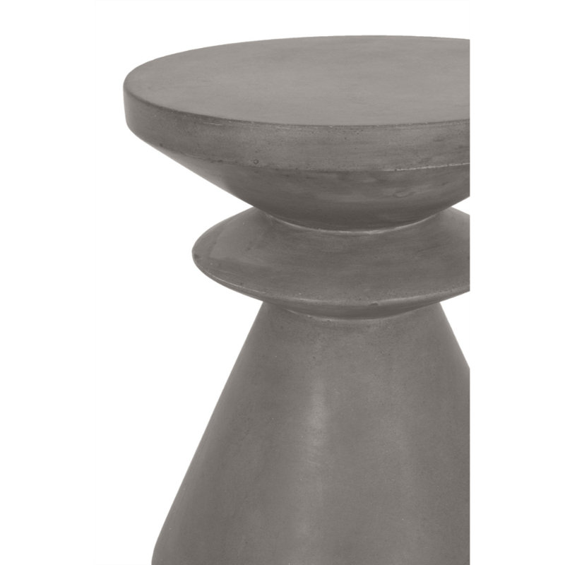 Table d'appoint Guglielmino, gris