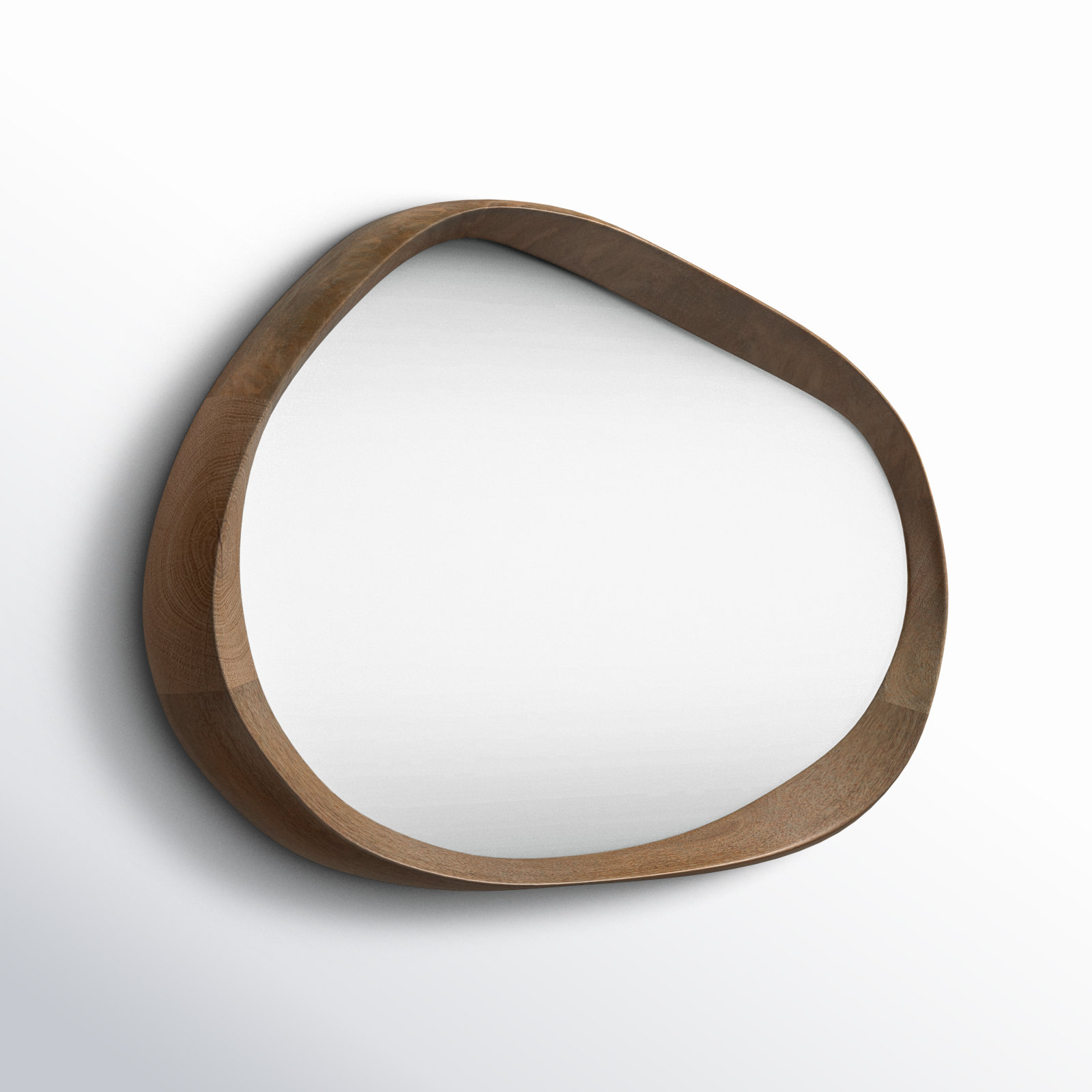 Atiba Wood Novelty Wall Mirror