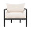Ustyle Lawn Outdoor With Table - Waterproof, Rust, . Curved Design For Optimal Comfort. Beige Cushions, Steel Construction. Easy To Clean Multi Made, Waterproof & Blocking Comfy Cushions Ideal Garden