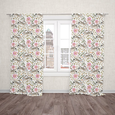 Jeffenese Room Darkening Curtain Pair