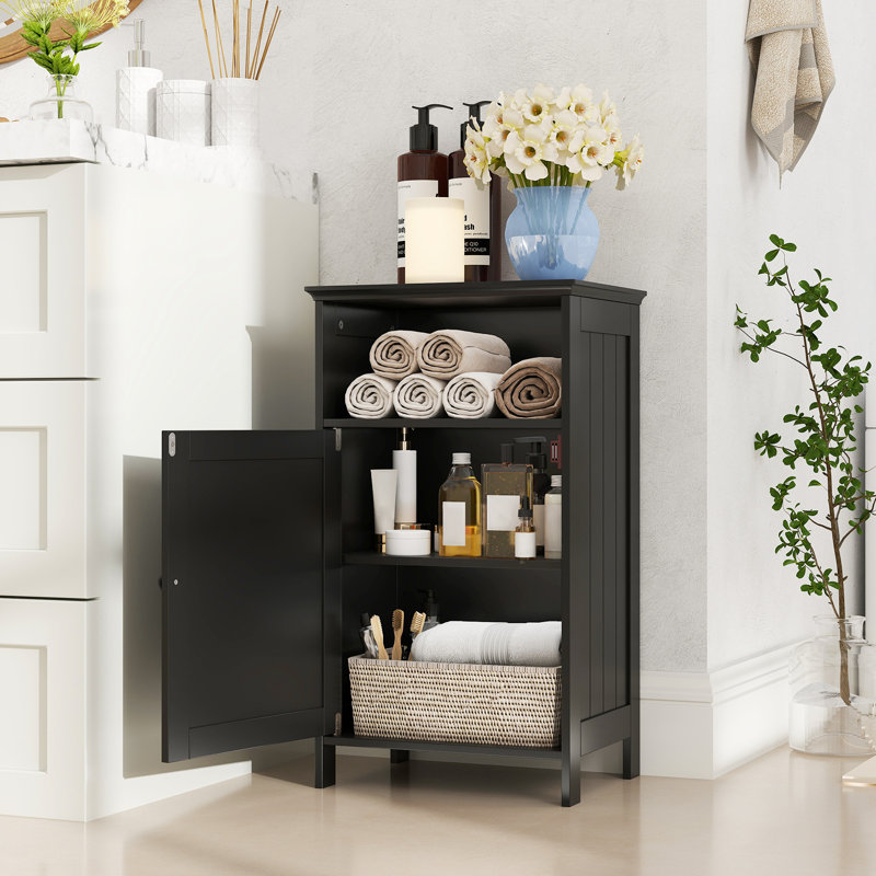 Armoire de salle de bain Mitia, Noir