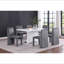 Chaise d'appoint rembourrée en velours Santa Cruz (ensemble de 2)